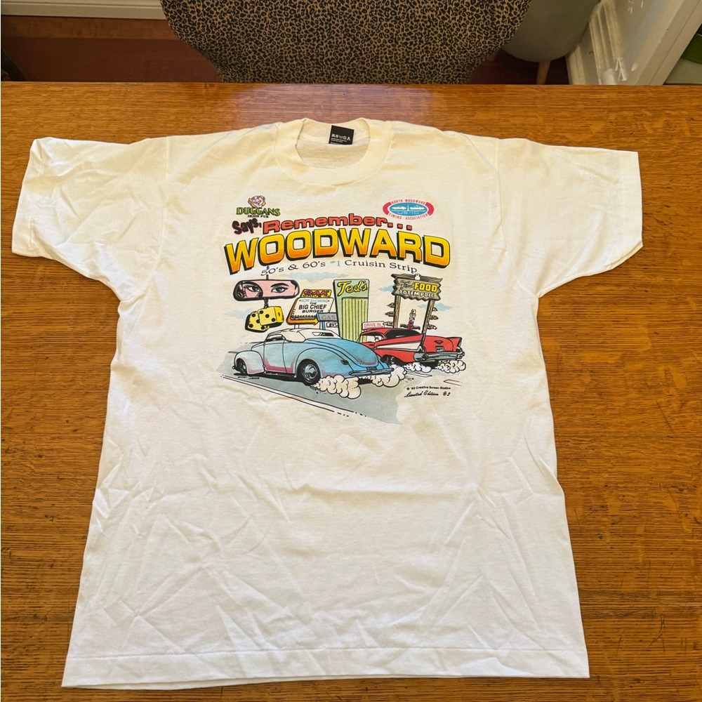 Vintage ‘93 Woodward XL Tee Shirt